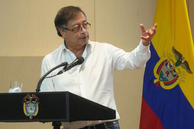 Gustavo Petro, presidente de Colombia.