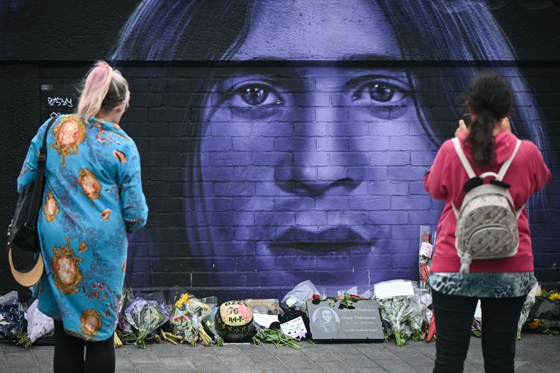 Mural en Birmingham, Inglaterra, en homenaje a Ozzy Osbourne.