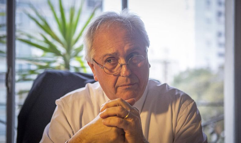 Rodolfo Saldain, coordinador técnico de la reforma jubilatoria. Foto: Nicolás Garrido / Búsqueda