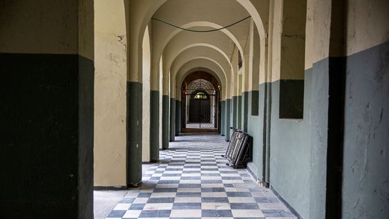Pabellón de mujeres del Hospital Vilardebó.