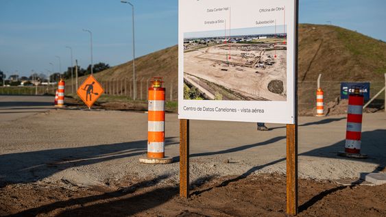Terreno donde será construido el data center de la empresa Google en el parque de las Ciencias, departamento de Canelones Terreno donde será construido el data center de la empresa Google en el parque de las Ciencias, departamento de Canelones