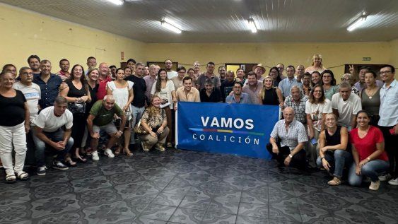 El sector Vamos Salto tras una reunión plenaria el miércoles 26 El sector Vamos Salto tras una reunión plenaria el miércoles 26