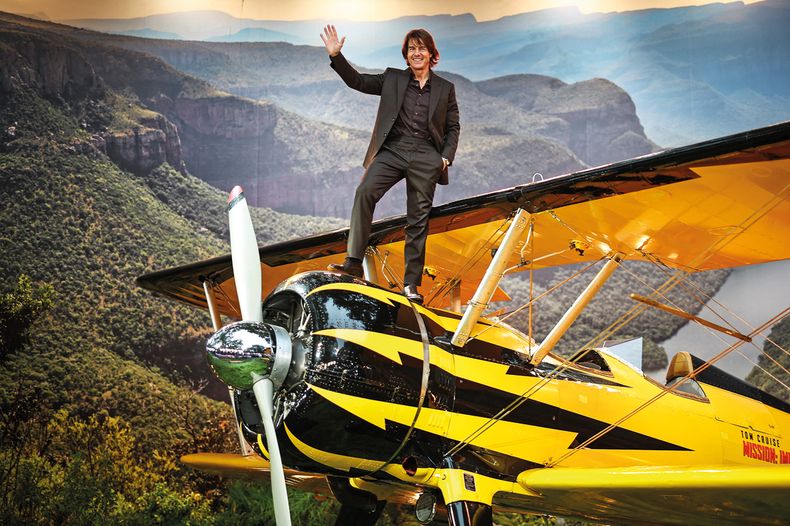 Después de un largo aplauso de pie en Cannes, Tom Cruise presentó la última entrega de Misión imposible en Londres