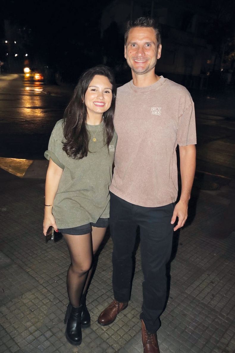 Camila Antunes y Fabian Wagner, responsables de Brothaus