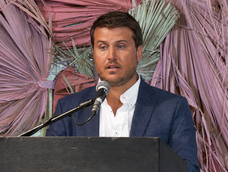 El presidente de Regadores Unidos del Uruguay, Juan Baroffio.