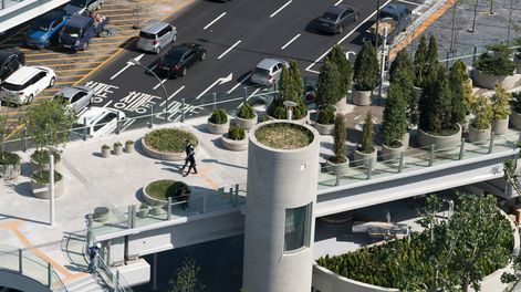 Búsqueda | Una antigua carretera de los años 70, que atraviesa el corazón de Seúl, convertida en parque vegetación llamado Seoullo 7017.