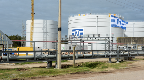 Terminal de NSAL en Nueva Palmira