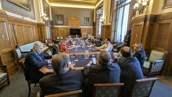 Reunión de la bancada bicameral del Partido Colorado, el 1 de octubre. Reunión de la bancada bicameral del Partido Colorado, el 1 de octubre.