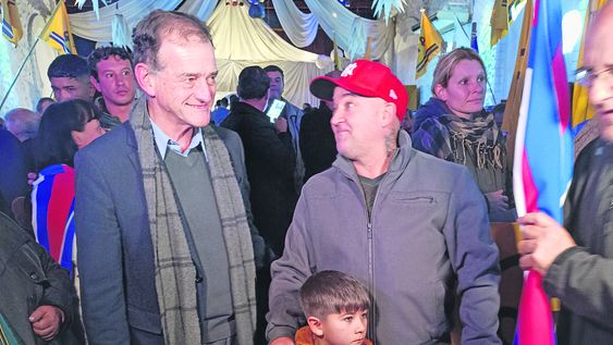 Guido Manini Ríos, el martes 25 en un acto de cierre de campaña de Cabildo Abierto Guido Manini Ríos, el martes 25 en un acto de cierre de campaña de Cabildo Abierto
