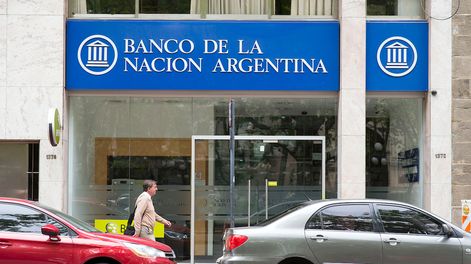 La sucursal del BNA Uruguay, en Ciudad Vieja, Montevideo