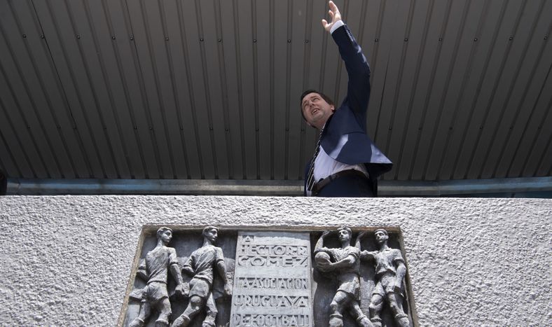 Ignacio Alonso, presidente de la Asociación Uruguaya de Fútbol