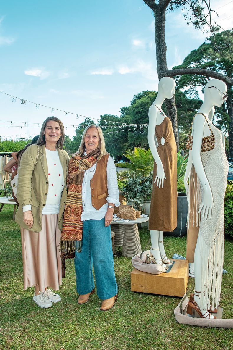 Soledad de Anchorena y Hortensia Vázquez Gallinal