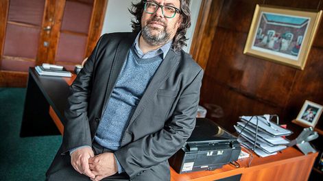 Mauricio Zunino, director de Recursos Financieros de la Intendencia de Montevideo. Foto: Mauricio Zina / adhocFOTOS