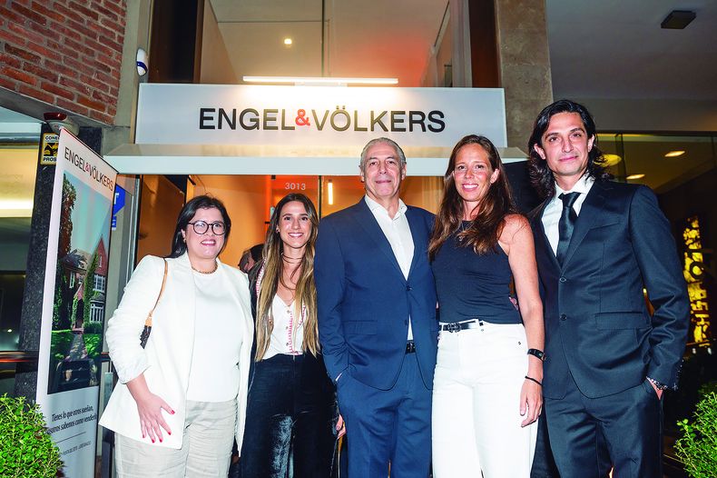 De Engel & Völkers: Marcela Zavalla, Belén Bogadjian, Juan Palacios, Sandra Sofio y Julián Santana
