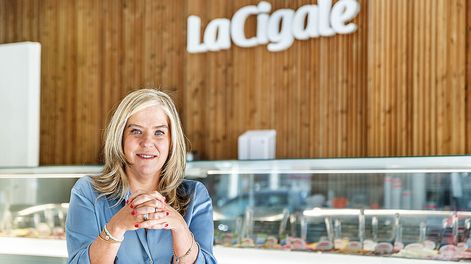 Magdalena Lorenzo, CEO de La Cigale, posa para Trayectorias. Foto: Adrián Echeverriaga.