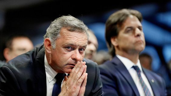 Álvaro Delgado y Luis Lacalle Pou. Foto: Javier Calvelo / adhocFOTOS Álvaro Delgado y Luis Lacalle Pou. Foto: Javier Calvelo / adhocFOTOS