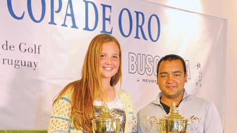 imagen de Priscilla Schmid y Juan Álvarez ganaron la XXII Copa de Oro Búsqueda, confirmando su actual supremacía en el golf local