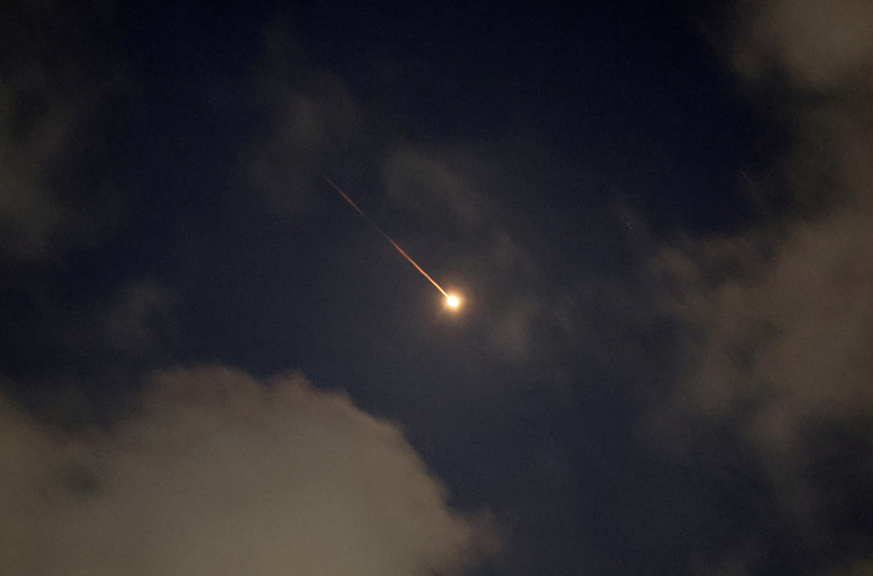 Ataque iraní en el cielo