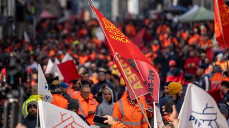 Movilización del Sunca en mayo del 2024