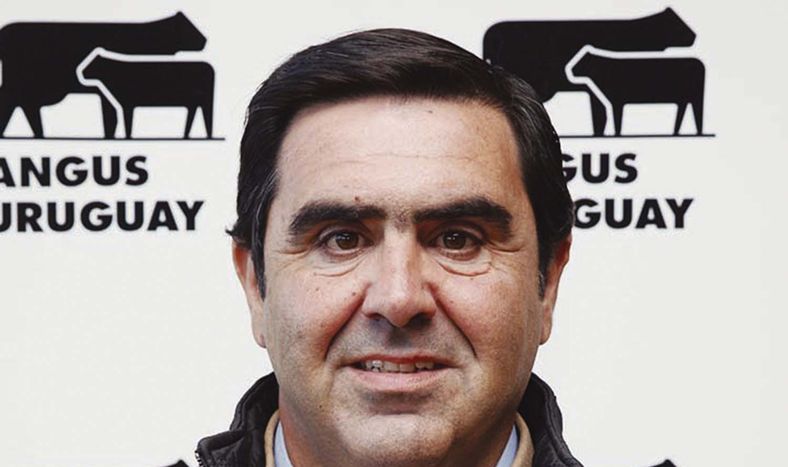 El presidente de Angus Uruguay, Juan Pablo Pérez Frontini