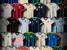 Camisetas alternativas de Adidas para la Copa del Mundo. Camisetas alternativas de Adidas para la Copa del Mundo.