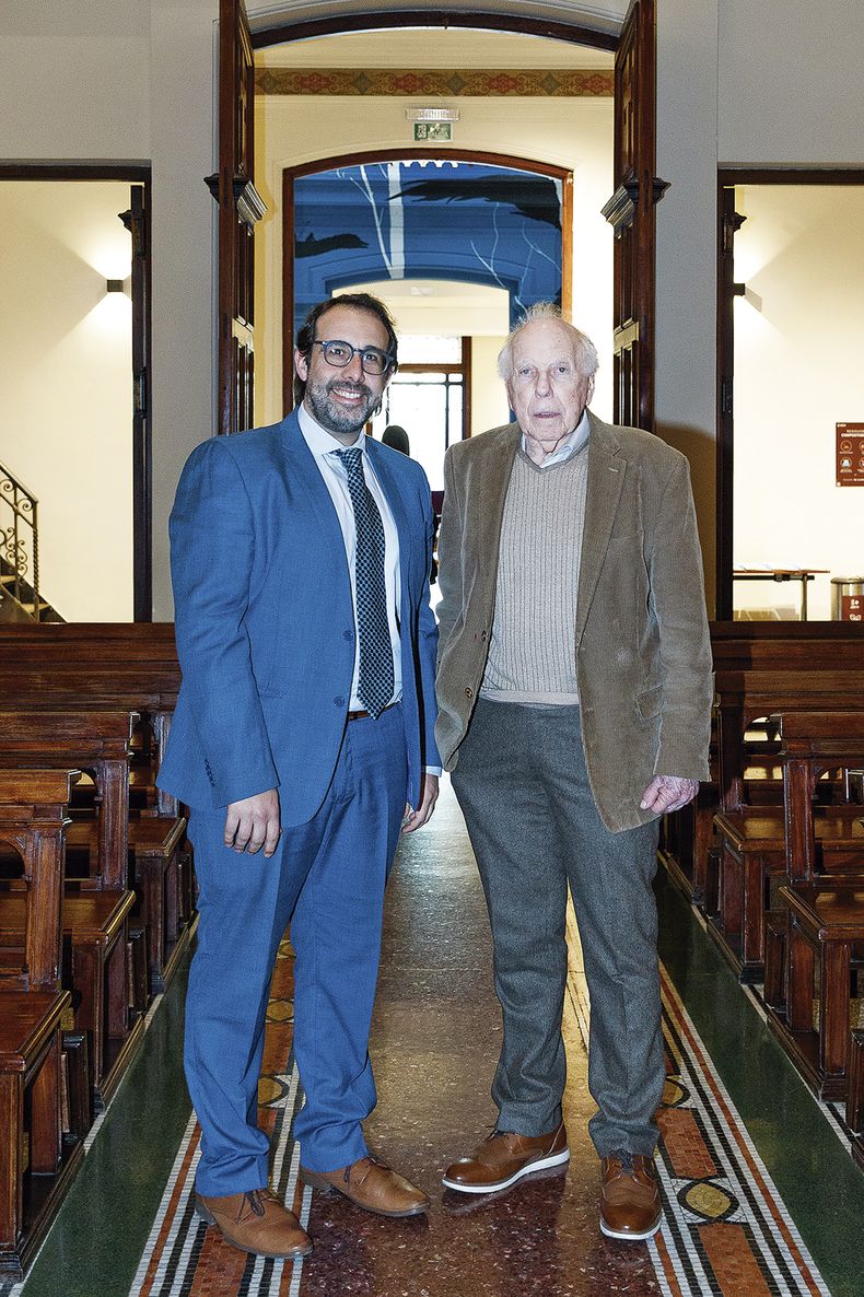 Leandro Folgar y Gabriel Rozman.