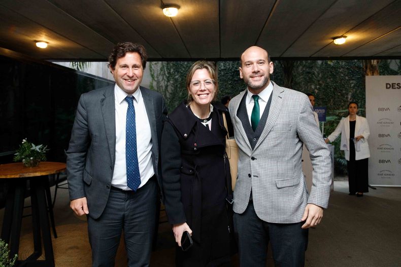 Diego Labat, Lucía Cohen y Martín Lema