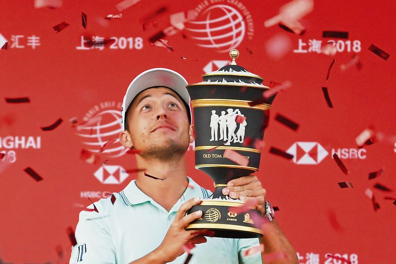 imagen de Con un desenlace espectacular y después de un desempate,  Xander Schauffele ganó el World Golf Championship de Shanghái