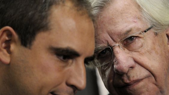 Danilo Astori y Pablo Ferreri. Foto: Javier Calvelo / adhocFOTOS Danilo Astori y Pablo Ferreri. Foto: Javier Calvelo / adhocFOTOS