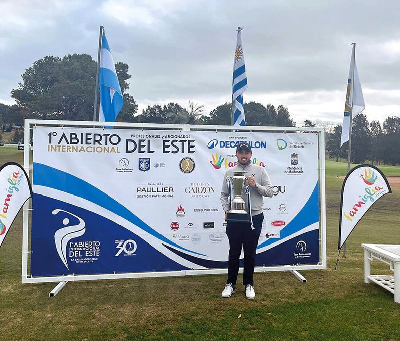 imagen de El argentino Gallegos ganó el Abierto Internacional del Este disputado en La Barra