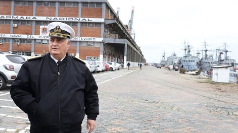 Almirante Jorge Wilson. Foto: Nicolás Der Agopián / Búsqueda