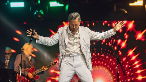 Búsqueda | Palito Ortega se despidió de los escenarios uruguayos. Foto: Daniel Coccolo