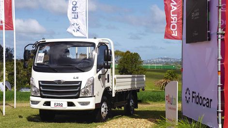 El modelo F250, de Forland, en el stand de Fidocar en la reciente edición de&nbsp; la Rural de Melilla
