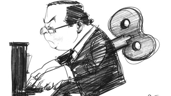 Miguel Villasboas, caricatura de Arotxa publicada en suplemento Qué Pasa, de El País (2/1/2010) Miguel Villasboas, caricatura de Arotxa publicada en suplemento Qué Pasa, de El País (2/1/2010)