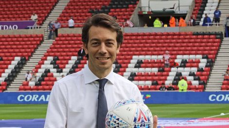 imagen de Sartori presidente, una idea impulsada por un histórico dirigente  blanco y un coronel retirado que causó molestia en el ámbito político