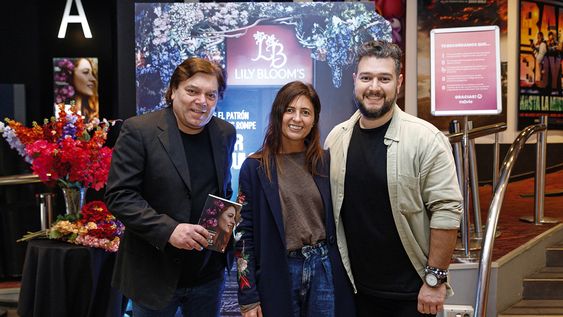 Gerente de Distribución de Movie Álvaro Marchand, Jimena Maresca y&nbsp;encargado de Eventos de Movie Nicolás Albarracín