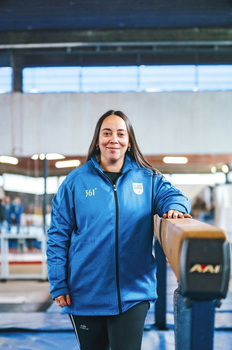 Entrenadora Luciana Rodríguez.