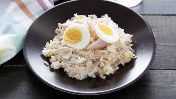 arroz con huevo: tan bueno como la proteina animal