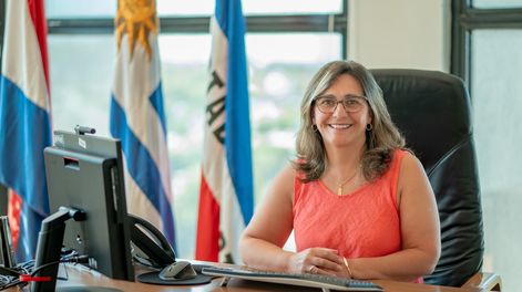 Andrea Cabrera, presidenta de UTE.