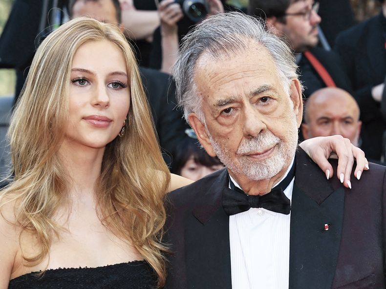 Romy Mars acompaña a su abuelo Francis Ford Coppola en el Festival de Cannes 2024, y es uno de los ejemplos de nepotismo hollywoodense&nbsp;
