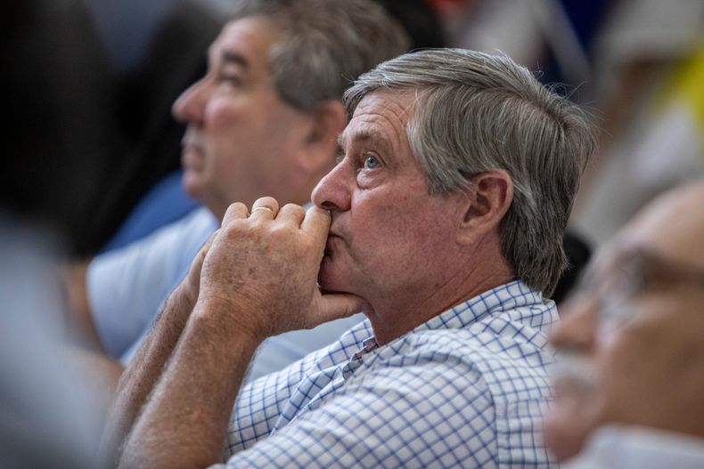 Guillermo Besozzi durante la 42ª Sesión Plenaria del Congreso de Intendentes en la Intendencia de Montevideo