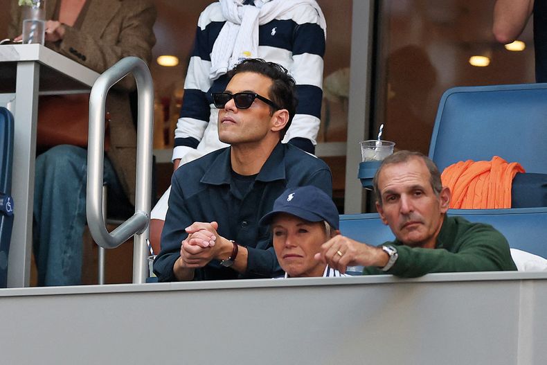 Rami Malek ya ha demostrado ser aficionado al tenis.