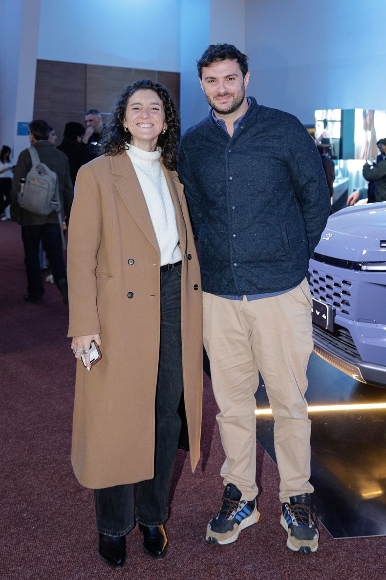 Sofía Lorelli y Andoni Goicoechea.