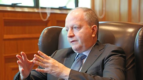 El ministro de Economía de Paraguay, Carlos Fernández Valdovino.&nbsp;