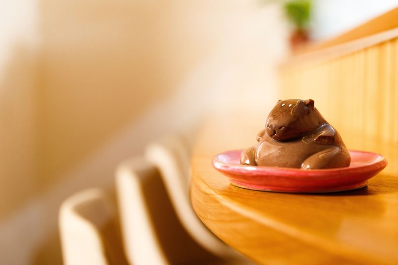 El flan de capibara es el postre más pedido de Tsubo.
