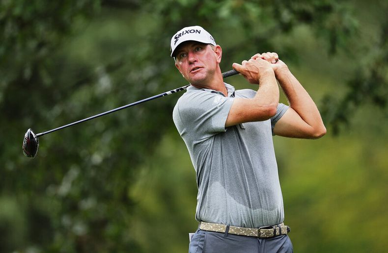 Lucas Glover en un pasaje del circuito PGA.