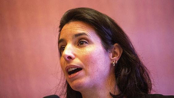 María José González durante la presentación de la hoja de ruta del hidrógeno verde. Foto: Mauricio Zina / adhocFOTOS María José González durante la presentación de la hoja de ruta del hidrógeno verde. Foto: Mauricio Zina / adhocFOTOS