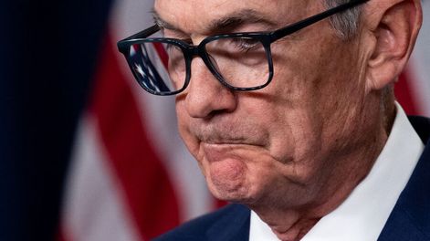 Jerome Powell, presidente de la Fed. Foto: AFP