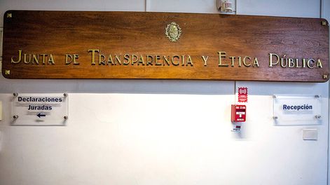 Junta de Transparencia y Ética Pública. Foto: Mauricio Zina / adhocFOTOS