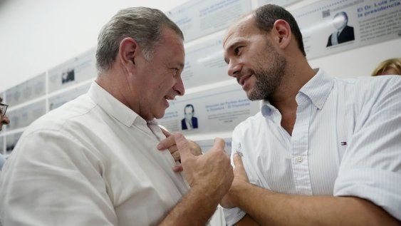 Álvaro Delgado y Martín Lema. Álvaro Delgado y Martín Lema.